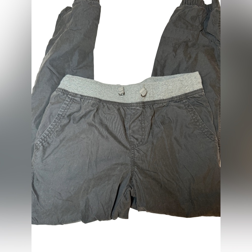 Women's Gray Joggers with Elastic Waistband